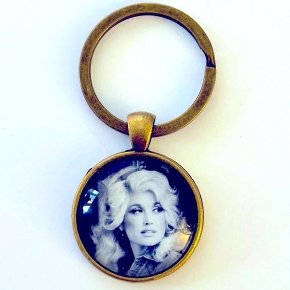 Dolly Parton Unisex Keychain, NWT, Handmade